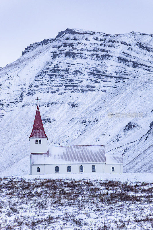 Vík i Myrdal Church Iceland